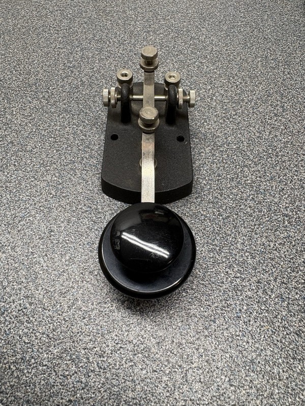 W.m.M. Nye Vintage Telegraph Straight Morse Code Key