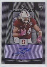 2020 Obsidian Draft Picks Electric Etch Purple 14/49 Colby Parkinson Auto 0eo6