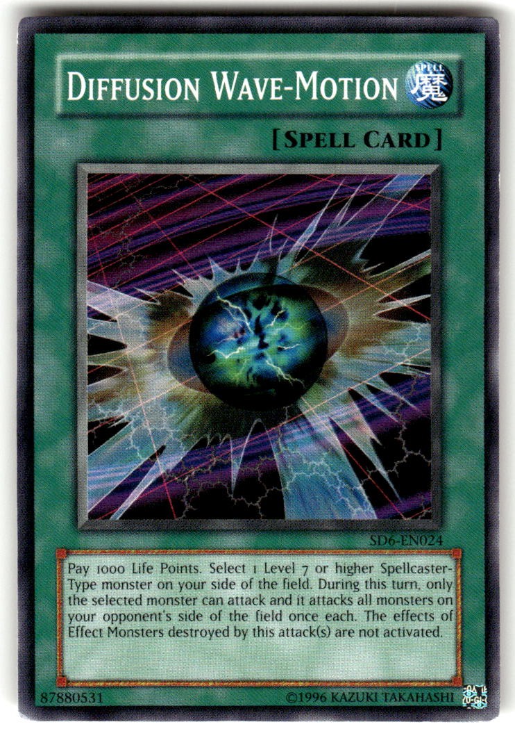 Diffusion Wave-Motion Common Structure Deck: Spellcaster's Judgment SD6-EN024 LP