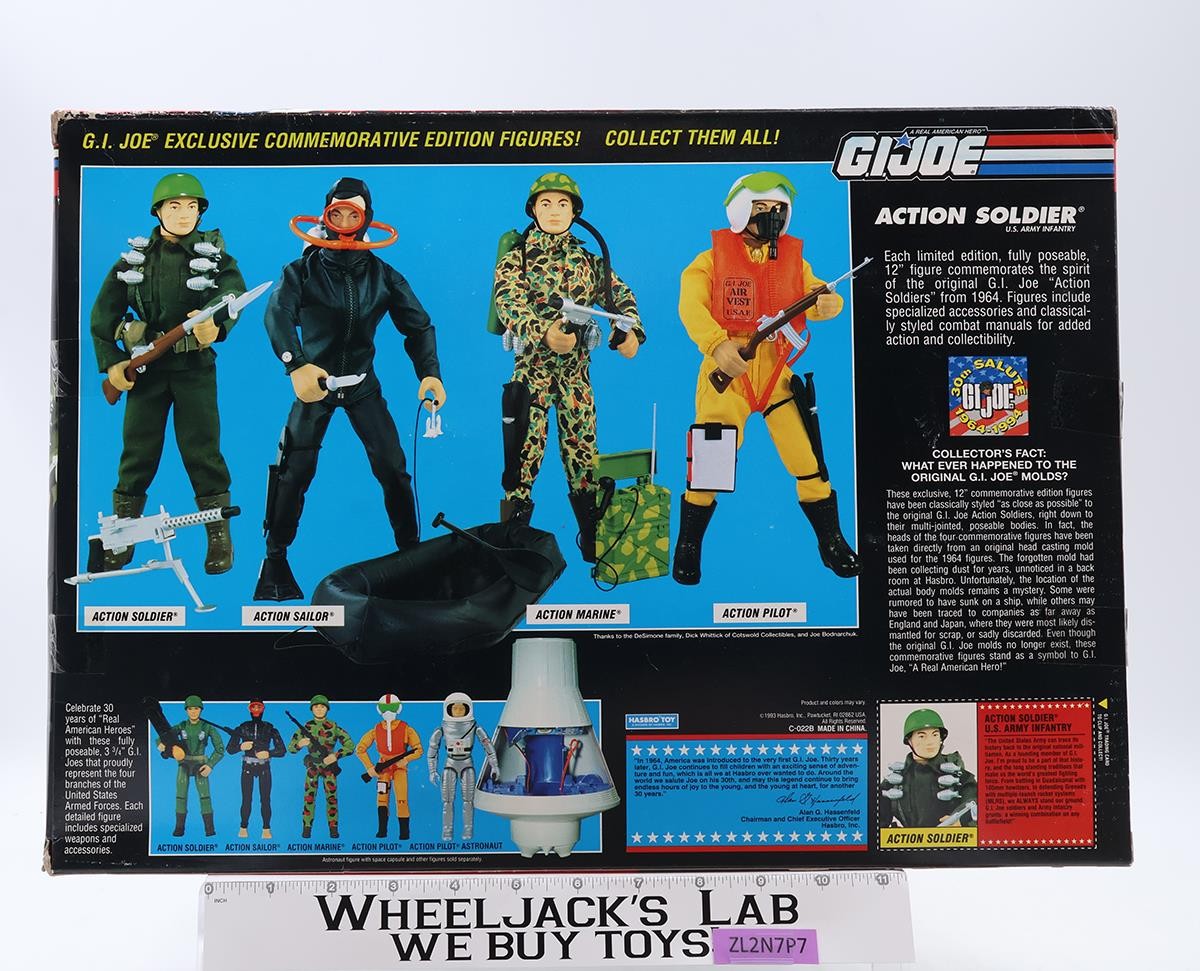 Action Soldier GI Joe Commemorative Collection 1994 Hasbro Figure