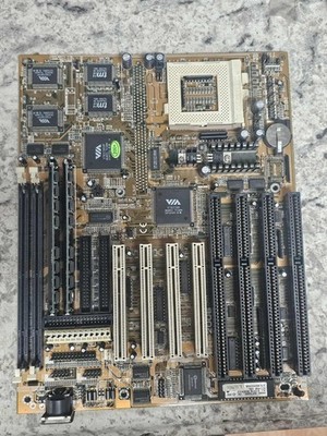 Good Retro Gaming Clean FIC PA-2006 Motherboard Socket 7 PGA321 4X ISA 4X PCI