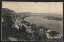 Old postcard Orival, La Vall�e de la Seine 