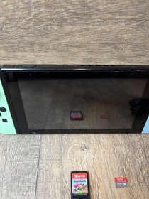 Nintendo Switch 32GB  Handheld - Free Shipping Fair CONDITION GAME & SD BUNDLE✅