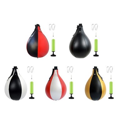 PU-Leder Boxing Speed Bag Punch Ball Speedball Training Workout Boxen