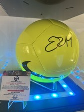 Erling Haaland Autographed Nike Soccer Ball With COA