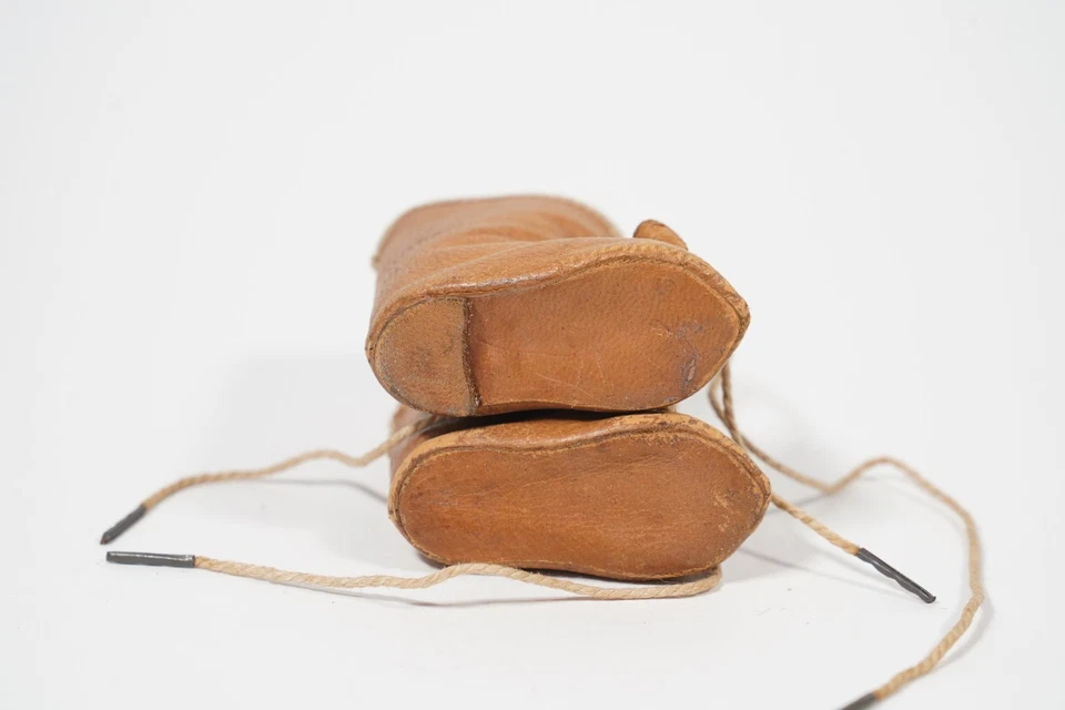 Chaussures pour poupée française ancienne.Antique doll. - Photo 4/4