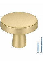 24 Pack Gold Knobs for Dresser, Gold Cabinet Knobs Matte Gold Drawer Knobs