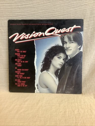 1985 Vision Quest Original Soundtrack LP Vintage Journey Madonna Don Henley