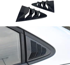 For Rear Side Quarter Window Louver Decorate Cover Rear Air Vent Window Lou