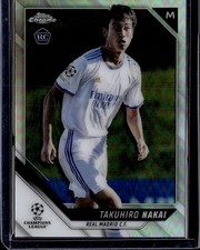 2021-22 Topps Chrome UCL - Takuhiro Nakai #157 Refractor (RC)