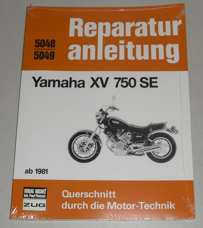 Thumbnail - Reparaturanleitung Yamaha Xv 750 Se Ab Baujahr 1981