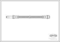 Corteco 19030152 Bremsschlauch Vorne 490 Mm FüR MERCEDES-BENZ