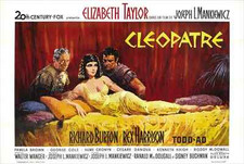 CLEOPATRA Movie POSTER 27x40 French Elizabeth Taylor Richard Burton Rex Harrison