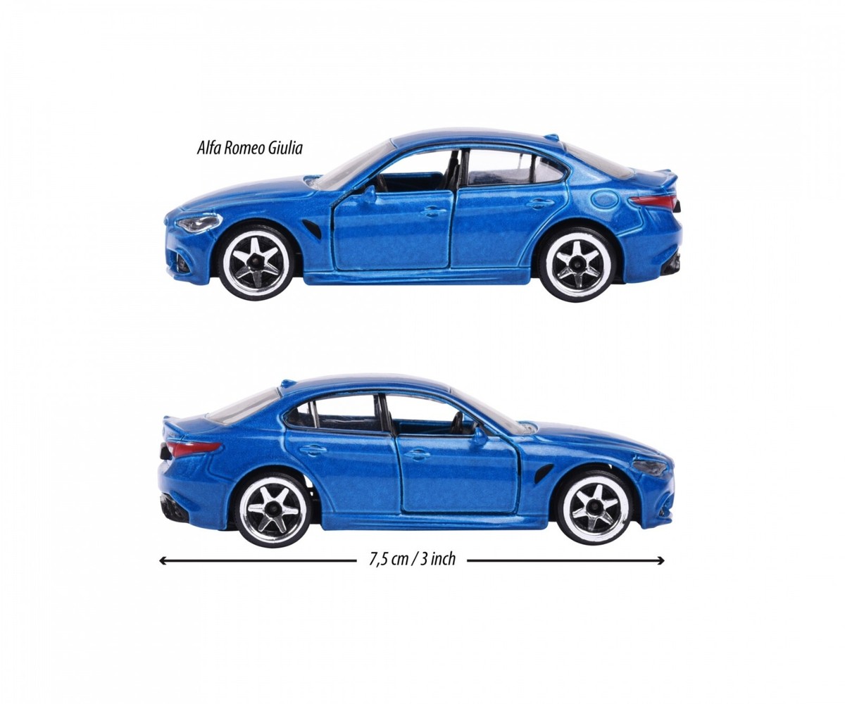 Mebetoys Mattel A45 Gran Toros – Alfa Romeo Iguana Italdesign Bleu Métallisé, Occasion
