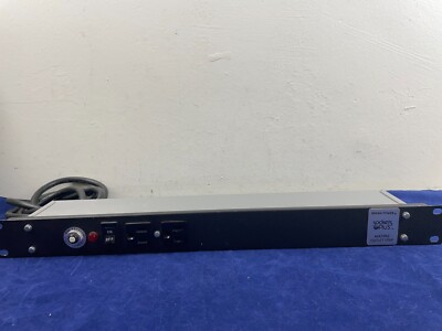 Rack Mount Perma Power Sockets Plus Multiple Outlet Strip J24B0B 6 ...