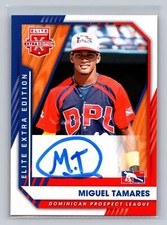 2021 Panini Elite Extra Edition #220 Miguel Tamares Signatures