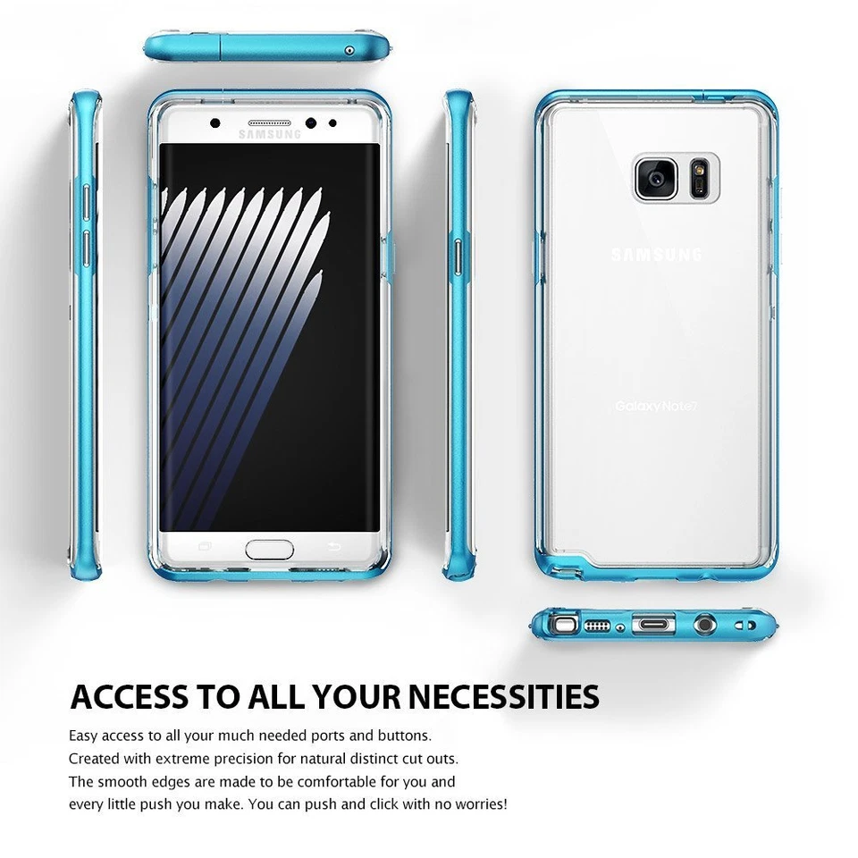 Funda Galaxy Note 7, Ringke [Marco] Doble Capa TPU + Parachoques PC [Protección contra Caídas Foto 2 de 4
