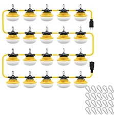 LED Construction String Light Industrial Grade Super Bright Temporary Work Light