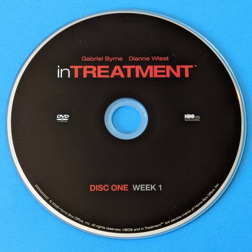 HBO’s in TREATMENT Season 1 DISC 1 week one DVD REPLACEMENT only - Single Disc - Picture 2 of 4
