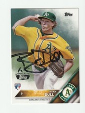 Ryan Dull Signed 2016 Topps 65th Anniversary Card Auto Athletics Autograph COA
