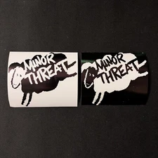 "OG Straight Edge" 4 x 3" Waterproof Vinyl Sticker - Bad Brains Punk HC Judge v2