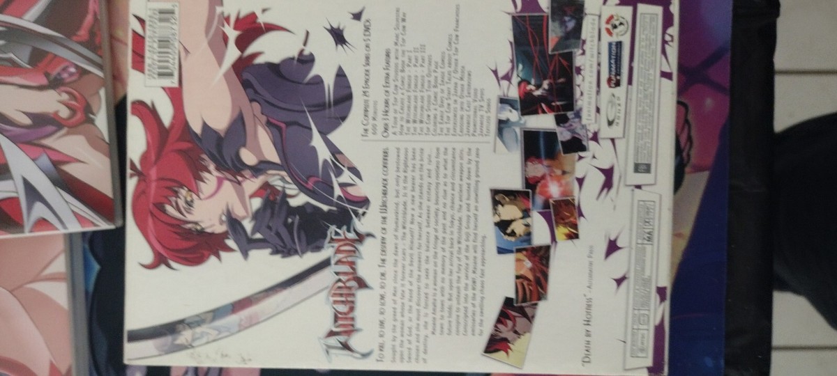 Witchblade The Complete Series 5 Disc DVD NTSC Japanese Anime