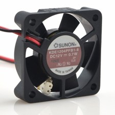SUNON KDE1204PFB1-8 12V 0.7W 4CM 4010 2-wire ball silent cooling fan