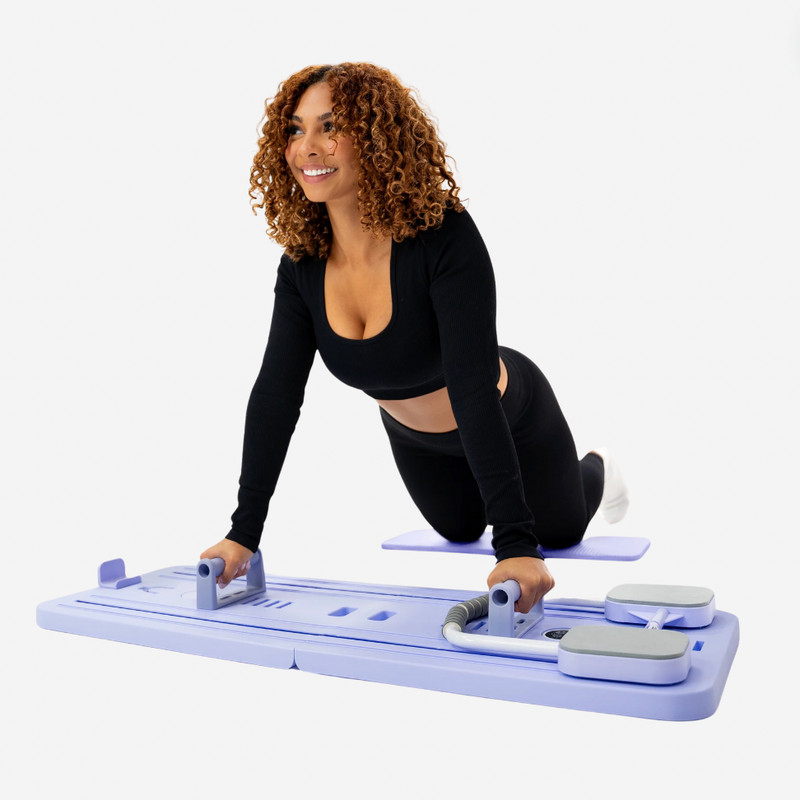 Planche de fitness portable renforcée en ABS pour Pilates et gym