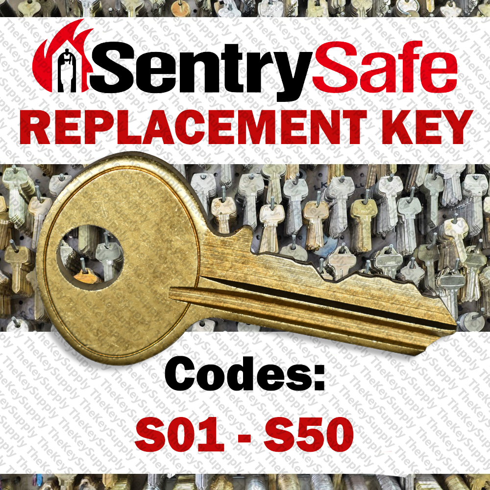 Sentry Safe Replacement Key Cut to Code S01 - S50 | eBay