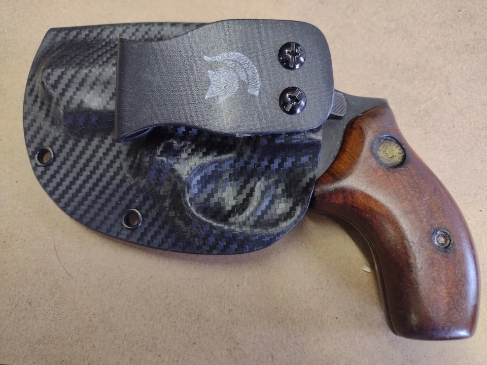 Taurus Model 856 3 inch Spartan Open Carry Holster W/ Exposed Cylinder - Image 3 of 4