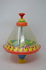 Vintage OHIO ART Spinning Top With Marbles Gameball 11" Tall