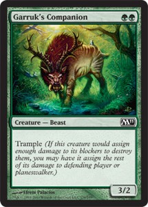Garruk's Companion x4 - Magic 2011 - NM-Mint, English - Magic 2011