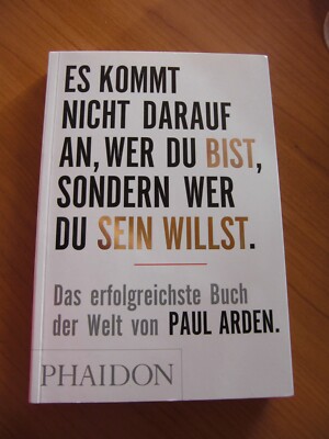 ES KOMMT NICHT DARAUF AN WER DU BIST, SONDERN WER DU SEIN WILLST - Taschenbuch