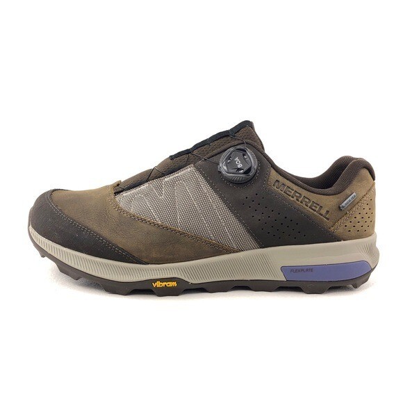 Scarpe da trekking Merrell Zion GTX impermeabili in pelle da donna taglia 10 5 EUR 42 marroni