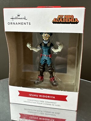 Izuku Midoriya My Hero Academia Hallmark Christmas Tree Ornament Crunchyroll NEW
