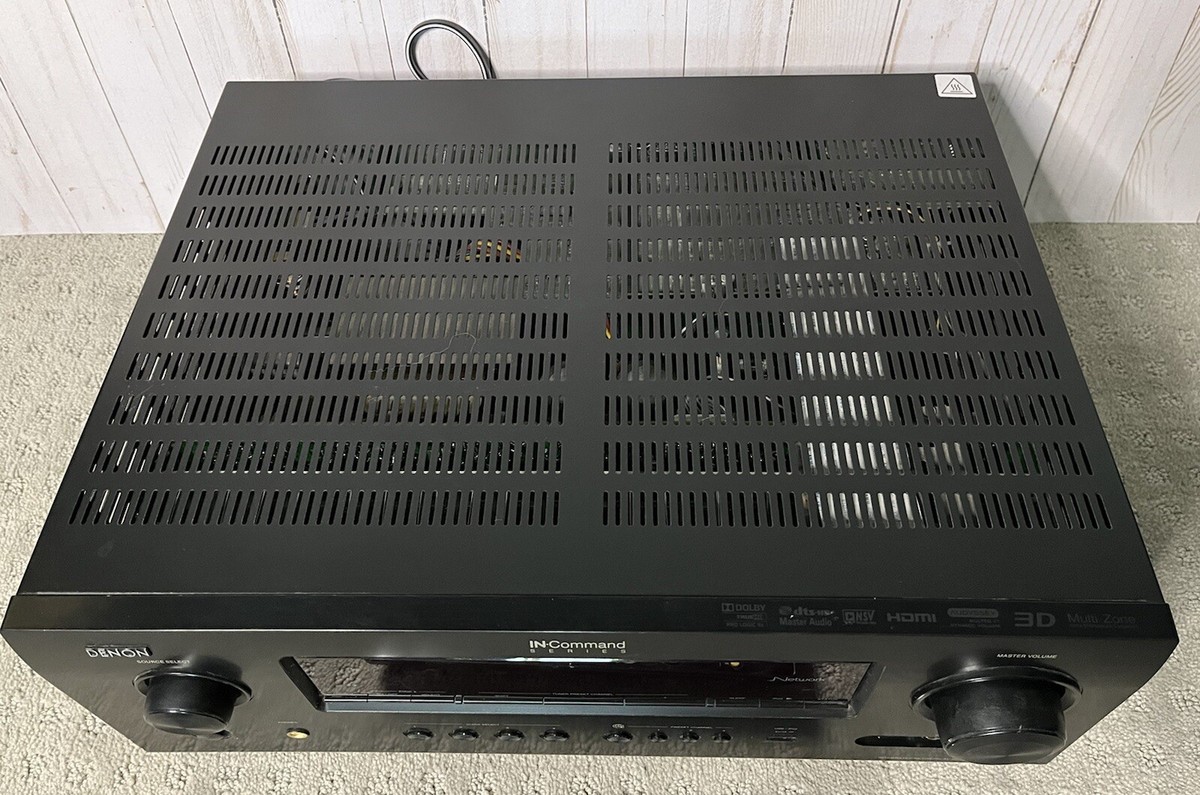 DENON AVR-2112CI 7.1Ch A V Receiver w/ Remote- BLACK - Fully