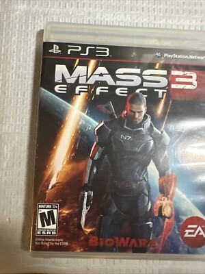 Mass Effect 3 (Sony PlayStation 3, 2012)