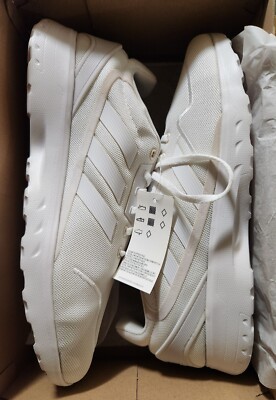 Size 14 - adidas Nebzed White