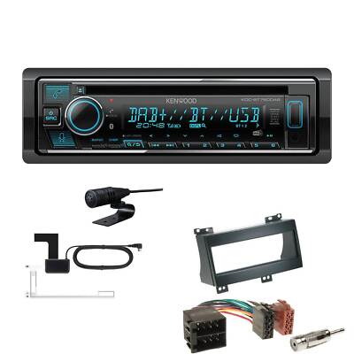 Kenwood 1-DIN Receiver Autoradio DAB Bluetooth für KIA Cee'D Cee'D SW Pro Cee'D