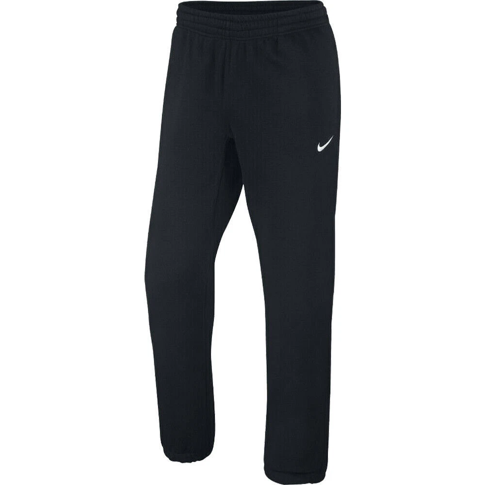 Nike sweatpants cuffed clearance bottom