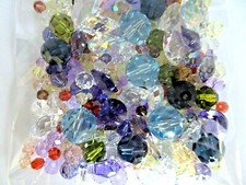 Synthetic Chrystals Multi Color Multi Shape and Size Loose 2 Ounces Per Package