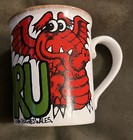 CYMRU John Hughes Wales Comic Dragon Mug Grogg Design Welsh Beaker Company — photo 2