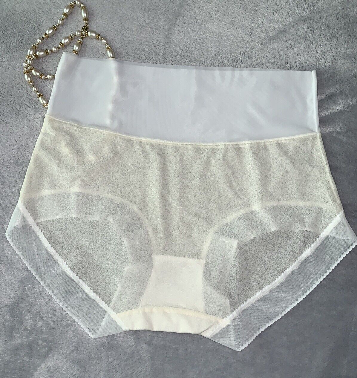 SHEER Soft Stretch Brief Panties  Airy 2X 9 Whisp… - image 3