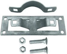 1-100 Wood fence to steel post adapter bracket clamp FITS BOTH 1-7/8" & 2-3/8"OD