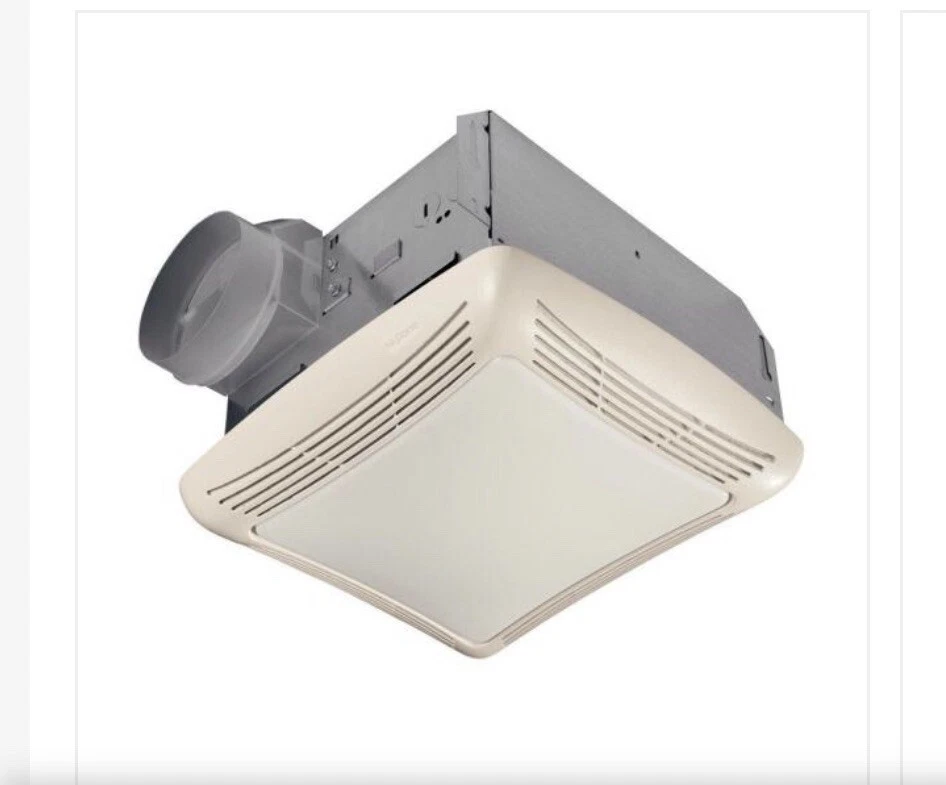 Nutone 763N BROAN 50 CFM Ceiling Bathroom Exhaust Fan with Light  26715237791 | eBay