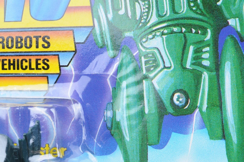 1985 Tonka Go Bots GoBots Vamp 46 Enemy Robot Monster MOC CLEAR BUBBLE - Image 3 of 4