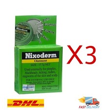 3X Herbs Nixoderm Ointment Skin Problems Acne Rashes Eczema  Ringworm 17.7g