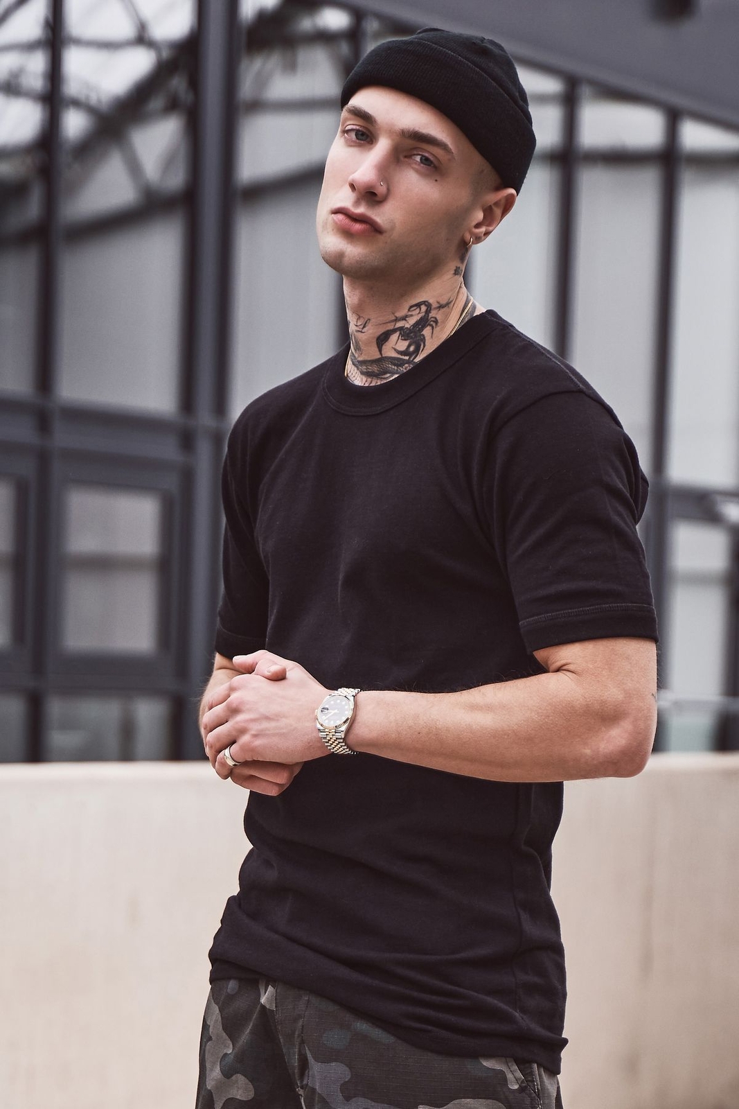 Жилет Brandit BW черного цвета 9690₽