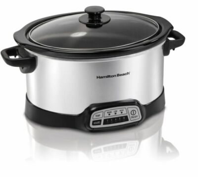 Hamilton Beach 33473 7 Quart Programmable Slow Cooker