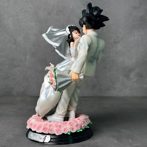 31 cm Neu Dragon Ball Z Son Goku Figur Chichi Hochzeit Version Figur Modell - Bild 15 von 24